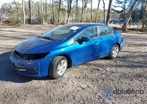 2015 Honda Civic Lx z USA, uszkodzony, nr VIN 2HGFB2F50FH509952